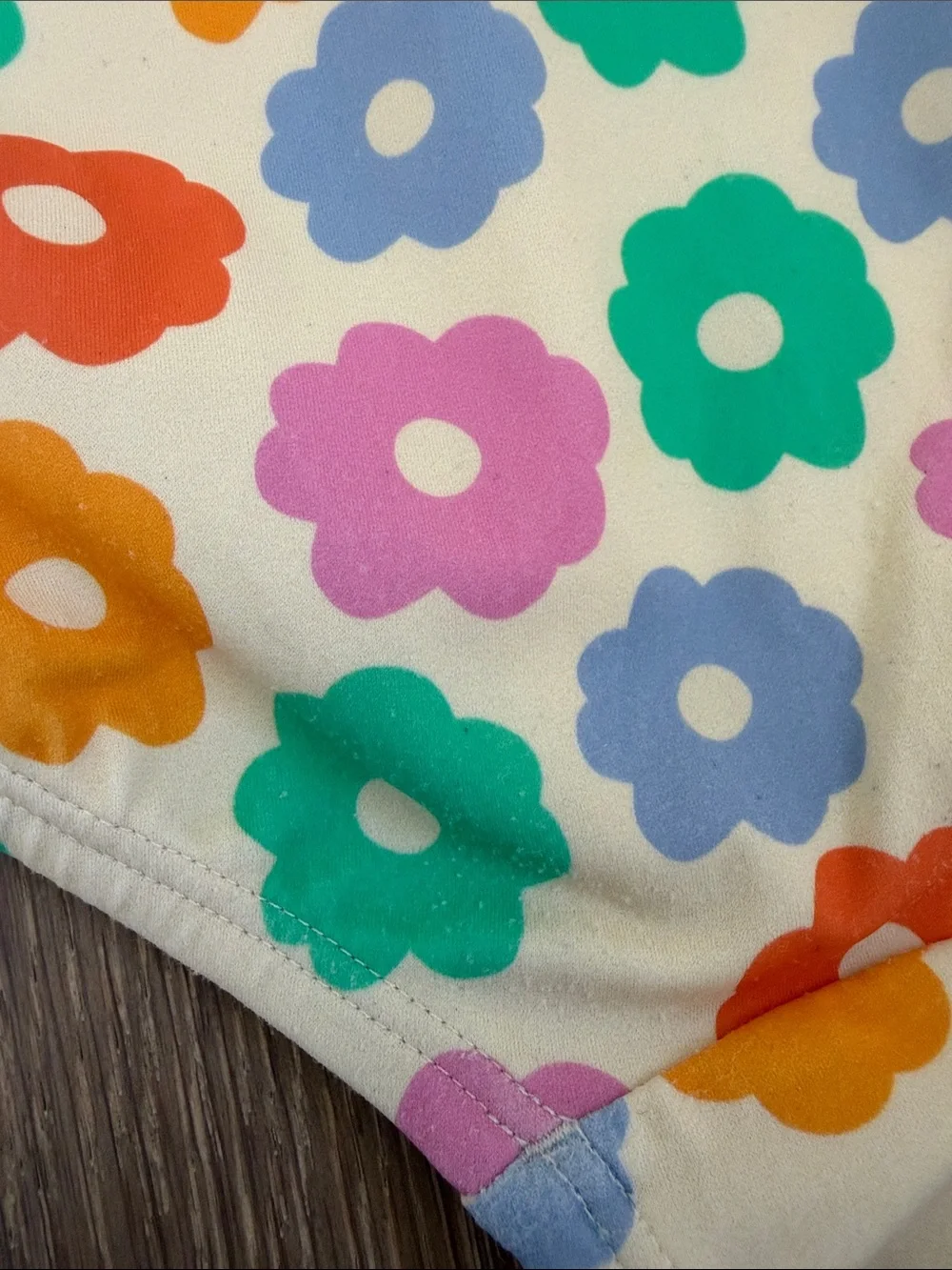 Hanna Andersson Kids Long Sleeve Floral Rash Guard Swimsuit - Multi